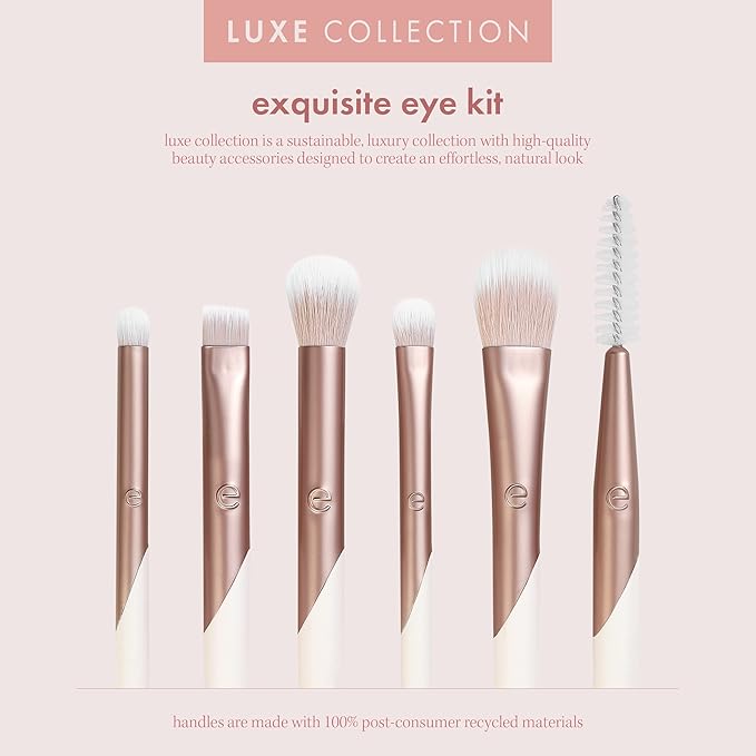 EcoTools Luxe Exquisite Eye Kit - Vegan Makeup Brushes