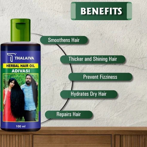 Adivasi Herbal Hair Oils | Natural Growth, Anti-Hair Fall & Strength