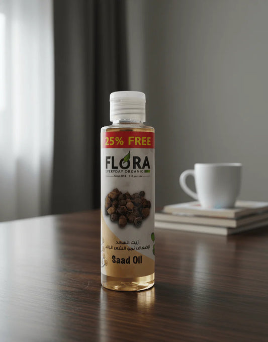Flora Everyday Organic Saad Oil | Natural Hair Growth Inhibitor & Smooth Skin