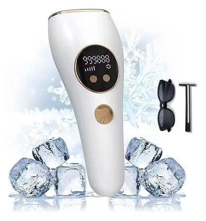 Ice Cold IPL Hair Removal Device | Painless & Permanent Reduction