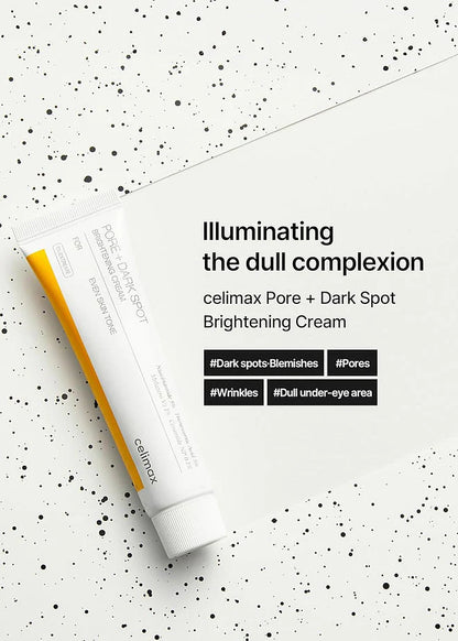 CELIMAX Pore + Dark Spot Brightening Cream | Hyperpigmentation & Pore Care