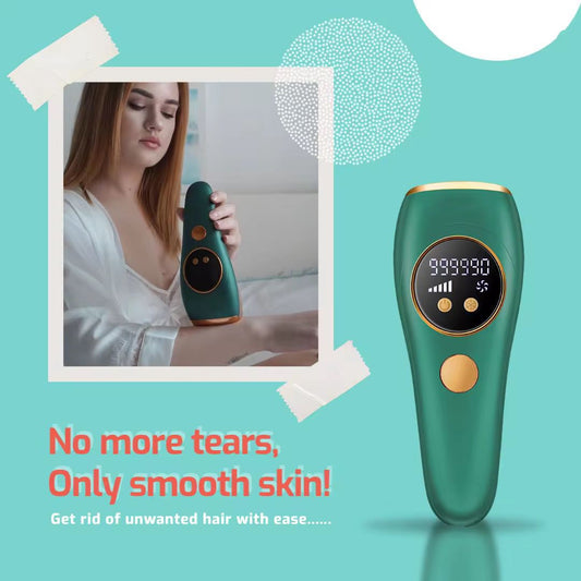 Ice Cold IPL Hair Removal Device | Painless & Permanent Reduction