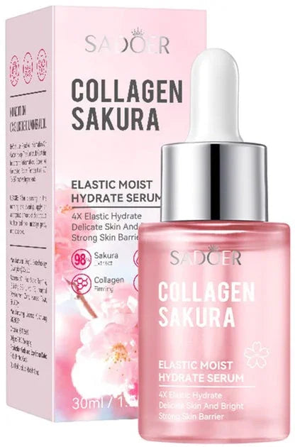Sadoer Collagen Sakura Skincare Series | Brightening & Anti-Aging Face Care