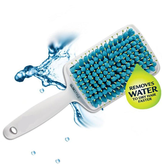 MODINA Microfiber Hair Brush | Fast Dry & Anti-Frizz Detangler