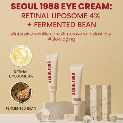 Seoul 1988 Retinal Eye Cream | Anti-Wrinkle & Dark Circle K-Beauty