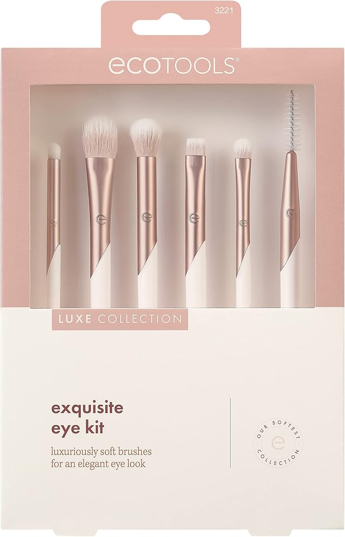 EcoTools Luxe Exquisite Eye Kit - Vegan Makeup Brushes