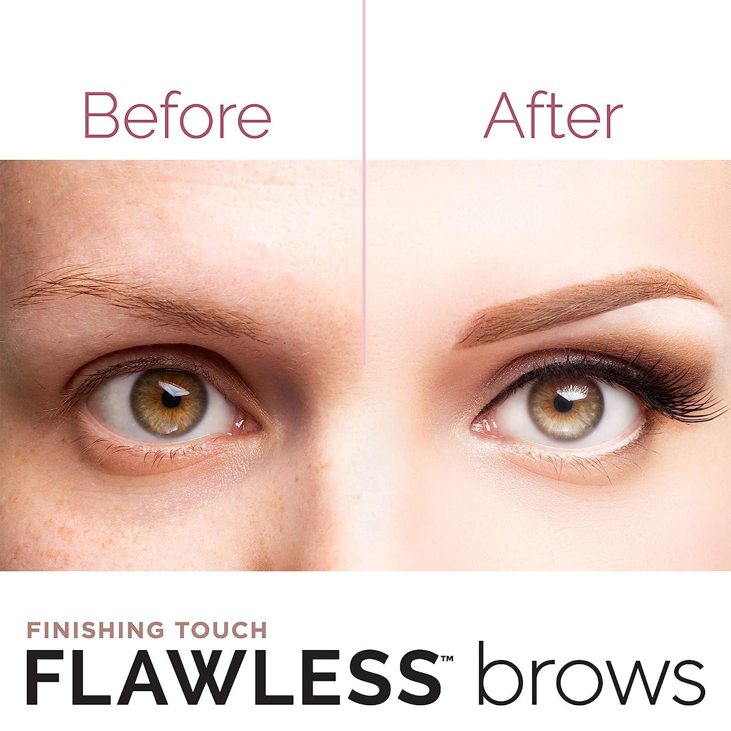 Flawless Brows Electric Hair Remover | Painless Eyebrow Shaping