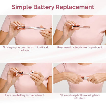 Flawless Brows Electric Hair Remover | Painless Eyebrow Shaping