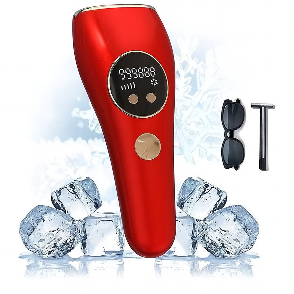 Ice Cold IPL Hair Removal Device | Painless & Permanent Reduction