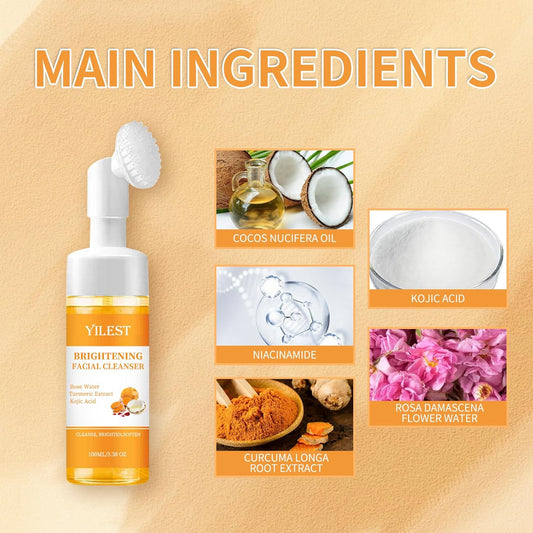 Turmeric Brightening Cleanser | Fade Dark Spots & Boost Glow