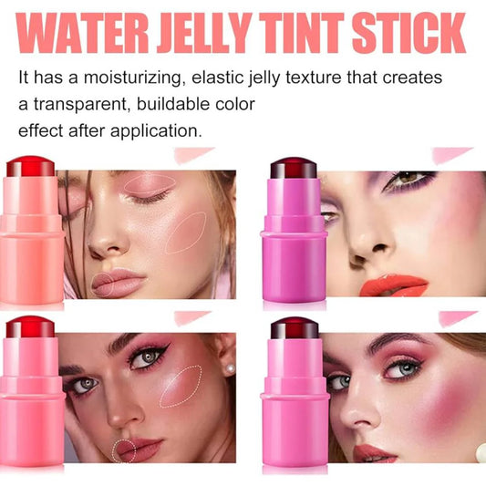Jelly Blush & Lip Stain Sticks | Dewy, Long-Lasting Tint