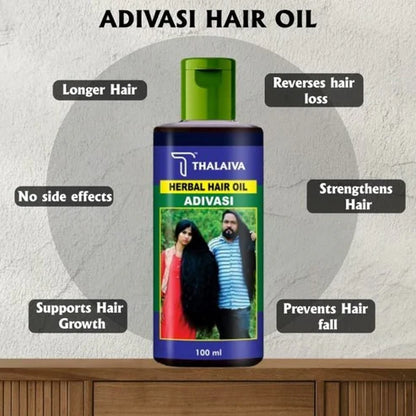 Adivasi Herbal Hair Oils | Natural Growth, Anti-Hair Fall & Strength