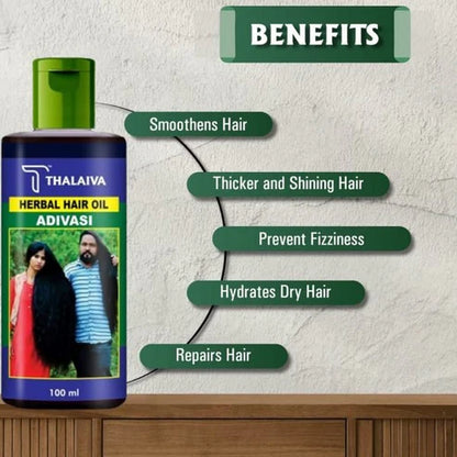 Adivasi Herbal Hair Oils | Natural Growth, Anti-Hair Fall & Strength