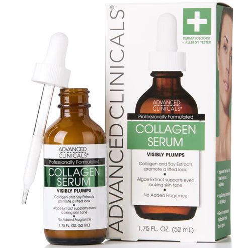 Advanced Clinicals Collagen Serum | Firming, Plumping & Anti-Aging Renewal