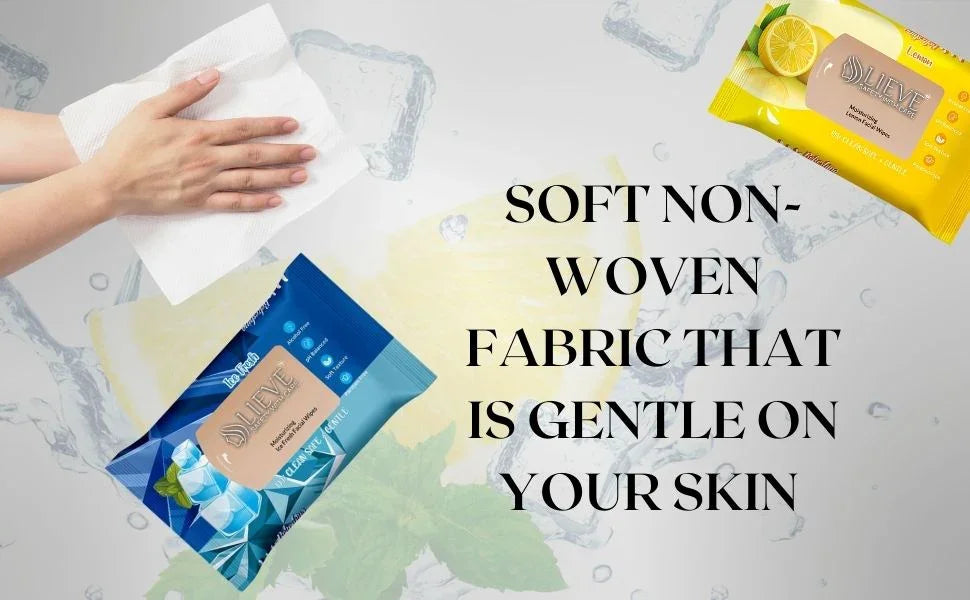 LIEVE SAFETY WITH CARE Honey & Almond Facial Wipes Cotton Face Cleaning Wet Wipes Tissue Paper Makeup Remover Facial Wash Napkin Face Wipes Disposable Multi-Purpose for Men and Women PO-3