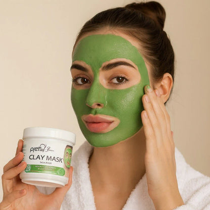 Green Clay Mask (Original) | Deep Detox, Oil Control & Pore Clearing Treatment