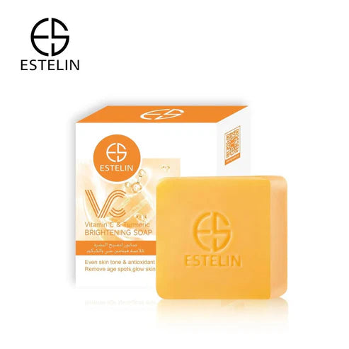 Estelin Vitamin C & Turmeric Soap | Dark Spot Correction & Brightening Bar