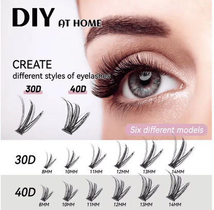Eyelash Cluster Kits | DIY Extensions for Volume & Long-Lasting Wear