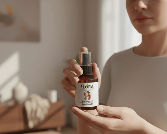 Flora Everyday Organic Camel Hump Oil | Hair Growth, Joint Relief & Skin Moisture