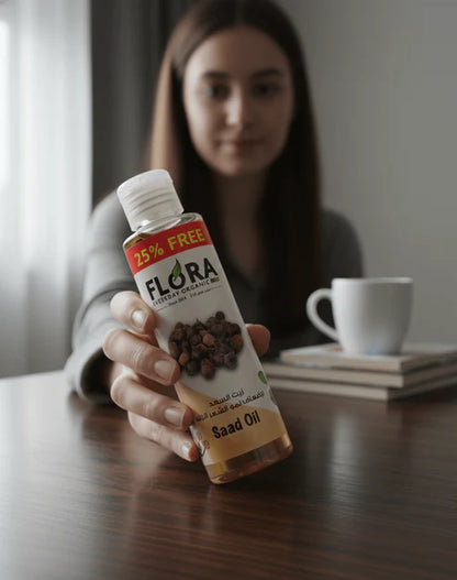 Flora Everyday Organic Saad Oil | Natural Hair Growth Inhibitor & Smooth Skin