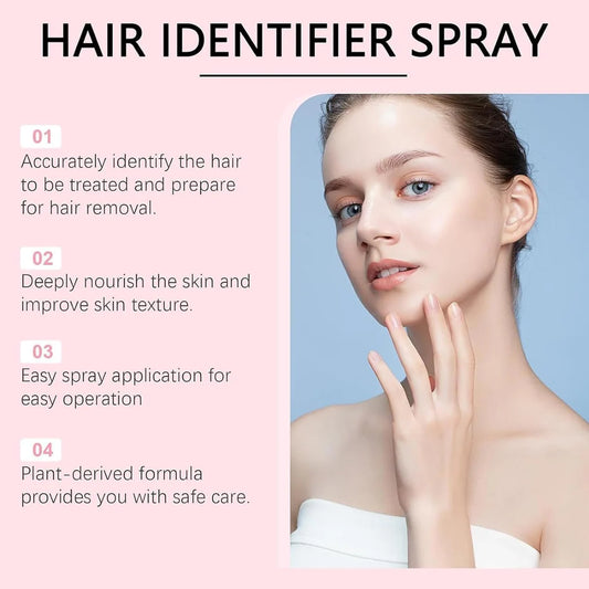 Hair Identifier Spray | Precision Shaving & Flawless Dermaplaning