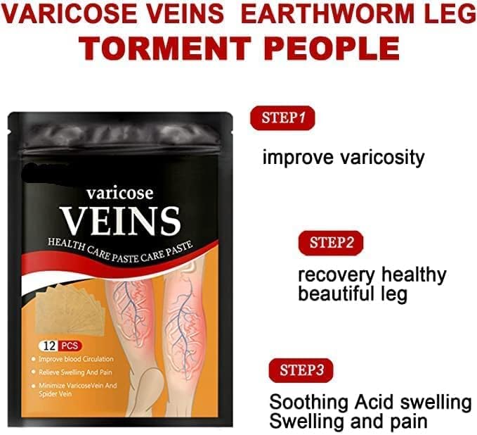 Hanel Varicose Veins Patch (Original) | Targeted Relief for Swelling & Vein Pain