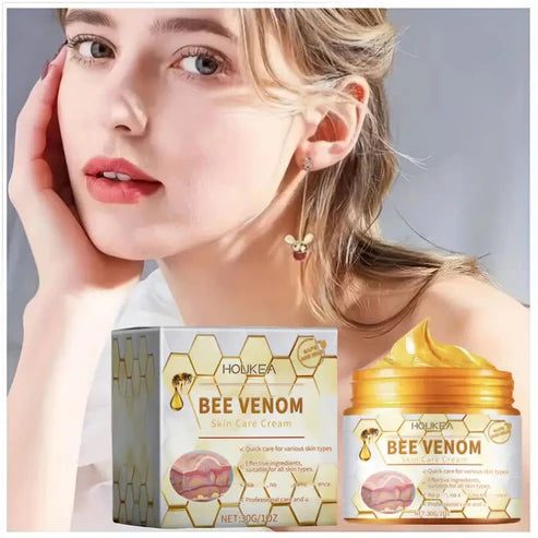 HOUKEA Bee Venom Skin Care Cream | Natural Anti-Aging & Wrinkle Reduction