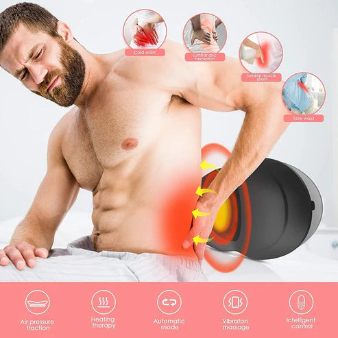 Le MaxHouse Lumbar Massagers | Electric Back Pain Relief with Heat