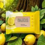 LIEVE Lemon Facial Wipes Cotton Face Cleaning Wet Wipes Tissue Paper Makeup Remover Facial Wash Napkin Face Wipes Disposable Multi-Purpose for Men and Women PO-3