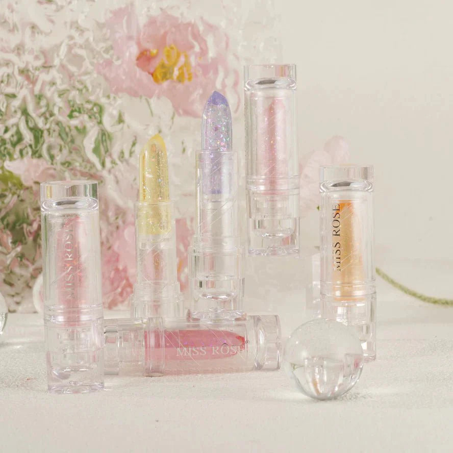 Miss Rose Original Magic Glitter Lip Balm | Color-Changing Sparkle & Hydration