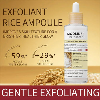 Moolinse Peel Shot P5 Exfoliant Ampoule (2-Pack) | Pore Clearing & Brightening