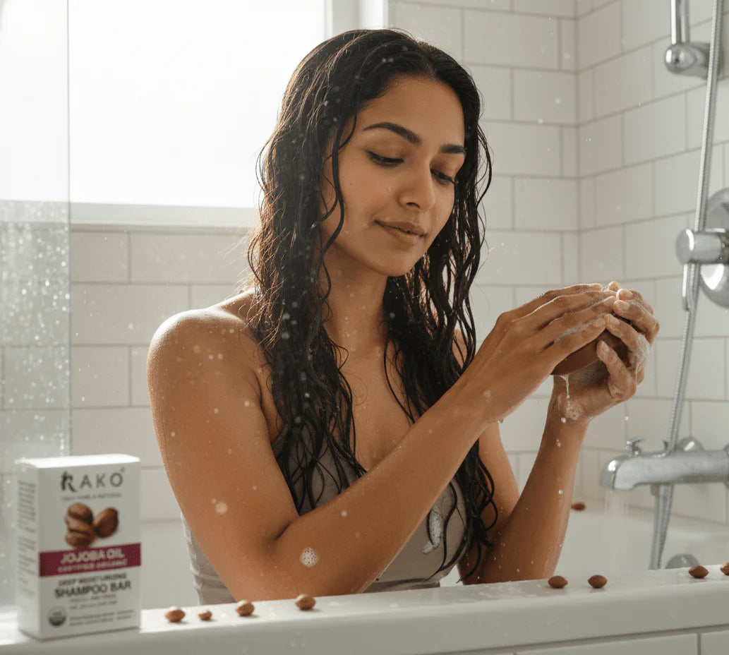 Rako Shampoo Bar | Rosemary & Mint for Hair Growth & Strength