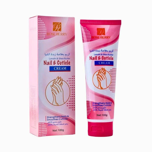 Rose Berry Nail & Cuticle Cream | Repair, Strength & Intense Moisturization