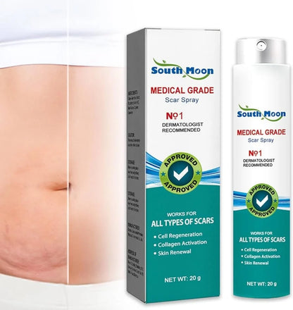 South Moon Scar Spray | Scar Reduction, Acne Marks & Stretch Mark Repair