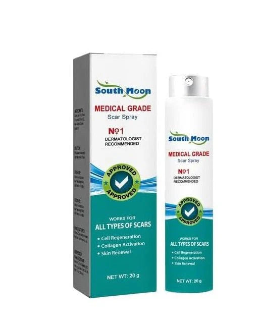 South Moon Scar Spray | Scar Reduction, Acne Marks & Stretch Mark Repair