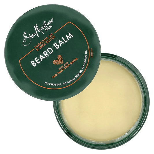 SheaMoisture Men Beard Balm | Maracuja Oil & Shea Butter for Styling & Softening