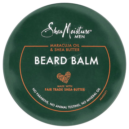 SheaMoisture Men Beard Balm | Maracuja Oil & Shea Butter for Styling & Softening