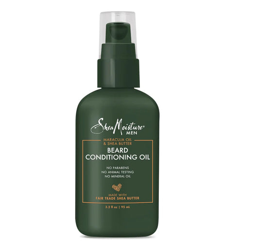 SheaMoisture Men Maracuja Oil & Shea Butter | Beard Conditioning & Softening Oil