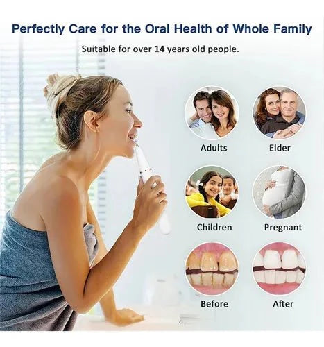 Smart Ultra-Sonic Teeth Cleaner | Home Tartar & Plaque Remover