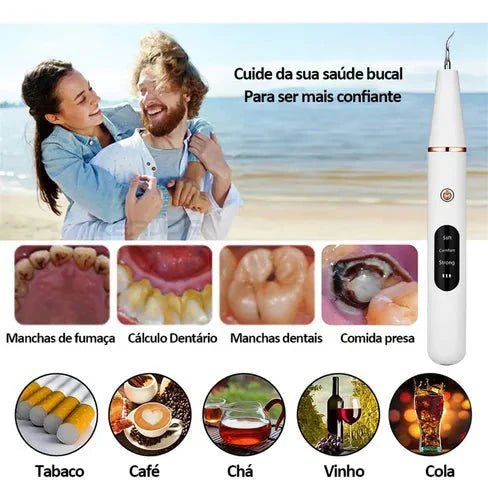 Smart Ultra-Sonic Teeth Cleaner | Home Tartar & Plaque Remover