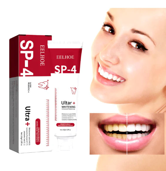 SP-4 Ultra Whitening Toothpaste (Original) | Intensive Stain Removal & Fresh Breath