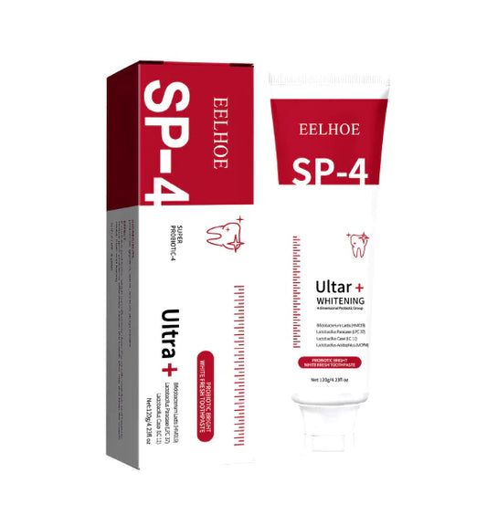 SP-4 Ultra Whitening Toothpaste (Original) | Intensive Stain Removal & Fresh Breath