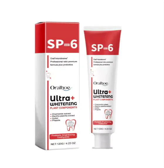 SP-6 Ultra Whitening Toothpaste (Original) | Stain Removal & Dazzling Brightness