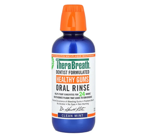 TheraBreath Original Oral Rinse | Dentist Formulated for 24hr Fresh Breath