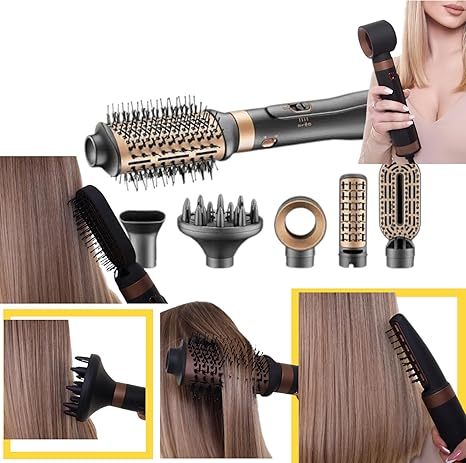 VGR Professional 6-in-1 Hot Air Styler | Curling, Drying & Volumizing Kit