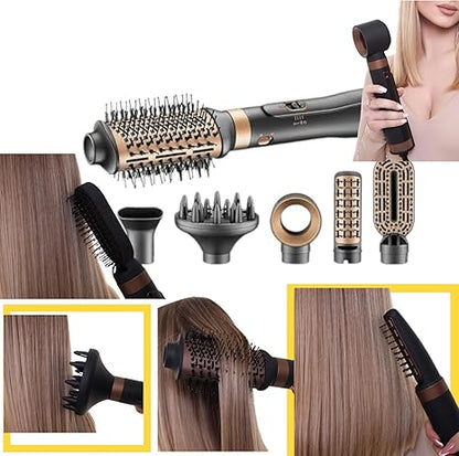 VGR Professional 6-in-1 Hot Air Styler | Curling, Drying & Volumizing Kit