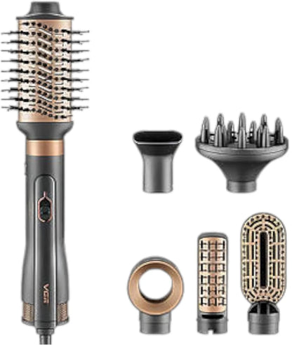VGR Professional 6-in-1 Hot Air Styler | Curling, Drying & Volumizing Kit